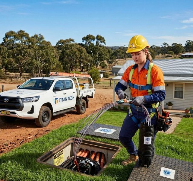 Professional NBN lead-in, pit-to-pit installation, network relocation and telecommunications infrastructure services in Australia.